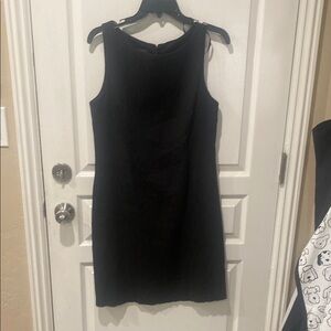 Elegant Saks Fifth Avenue Black Sleeveless Dress with matching blazer